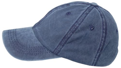 Cool4 Stonewashed Jeans Blau 6-Panel Basecap Cap Vintage Schirmmütze Baseballcap Kappe Mütze SBC04