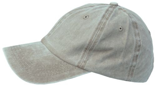 Cool4 Stonewashed Jeans Hell-Oliv-Khaki 6-Panel Basecap Baseball Cap Vintage Kappe Mütze SBC08