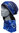 Cool4 Beanie Jeansblau Paisley im Kopftuch-Look - 2erSet mit Halstuch Mundschutz Chemo Turban SBK01