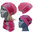 Cool4 Beanie Pink Leopard Kopftuch-Look - 2erSet mit Halstuch Chemo Turban SBK19